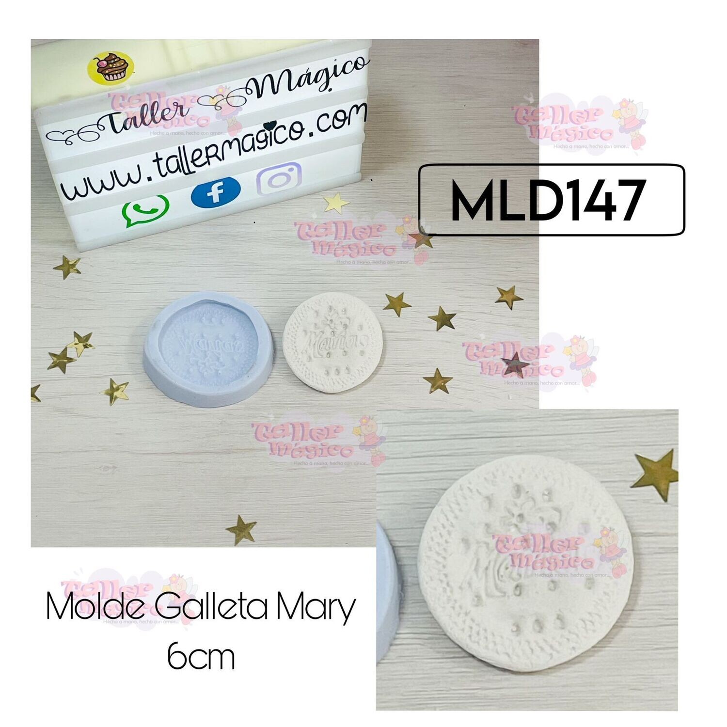 MOLDE GALLETA MARY 6CM