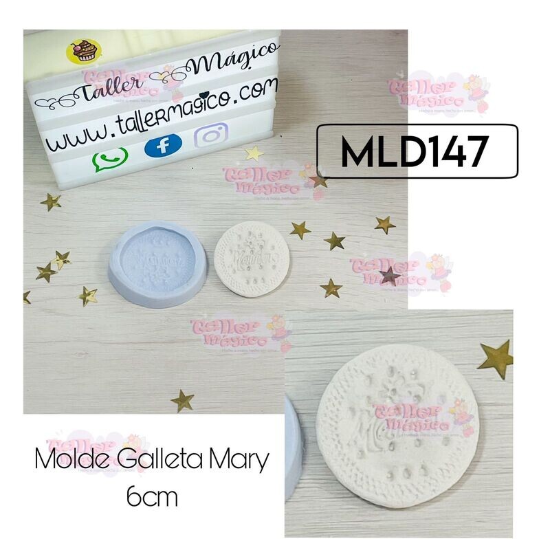 MOLDE GALLETA MARY 6CM