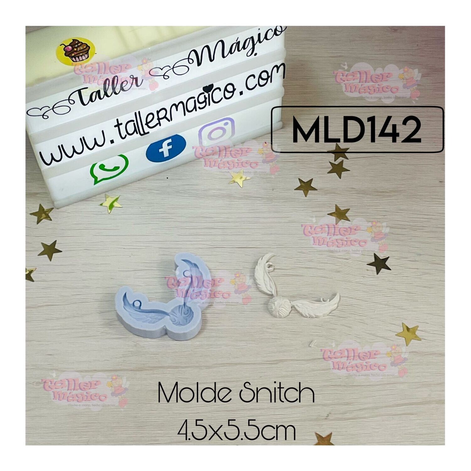 MOLDE SNITCH 4.5X5.5CM