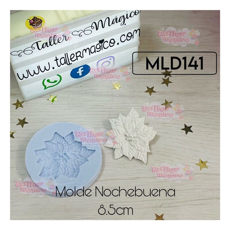 MOLDE NOCHEBUENA  8.5CM