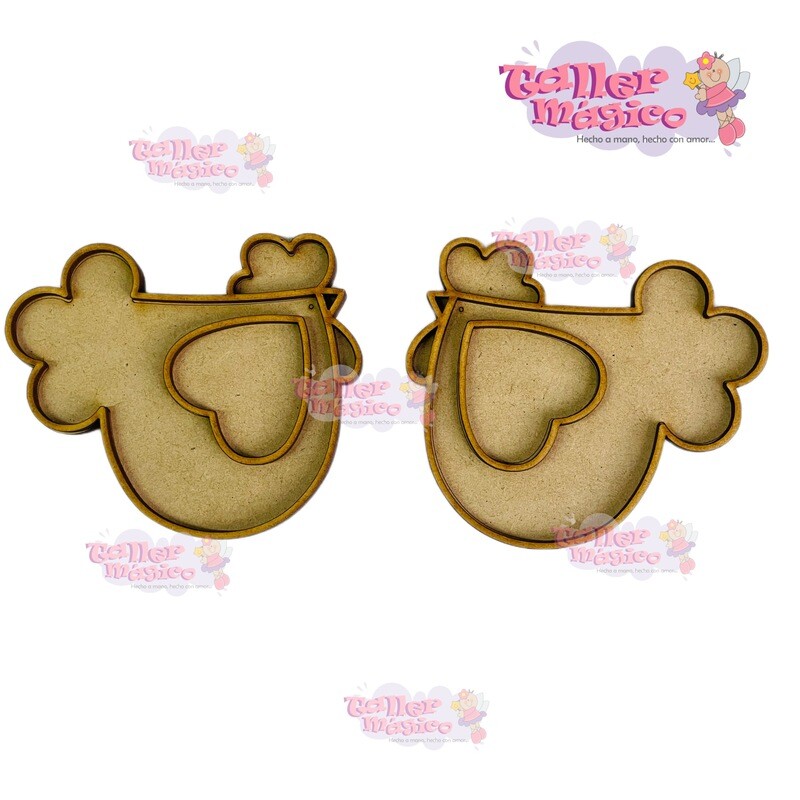 GALLINITA VITRAL 10CM
