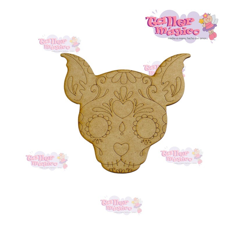 PERRO DIA DE MUERTOS 20CM