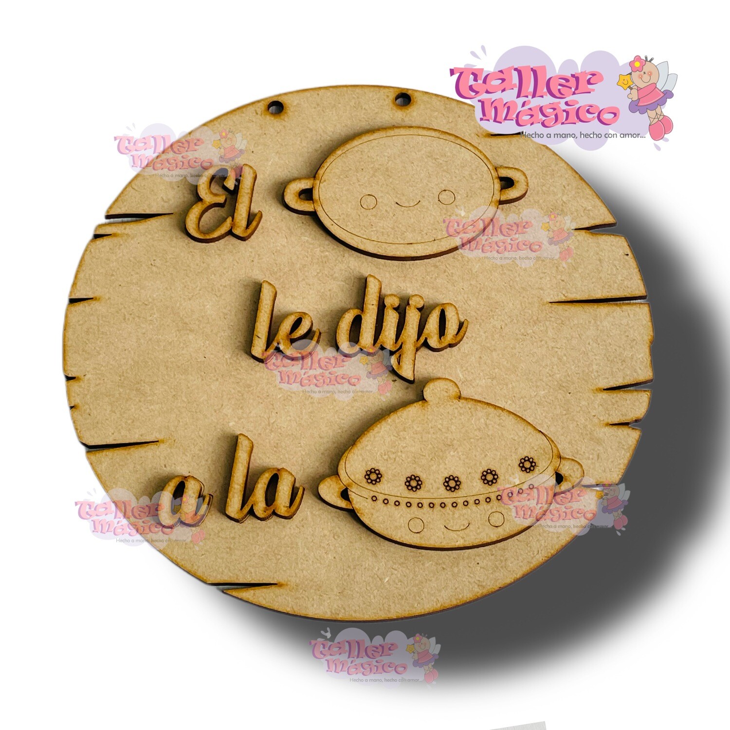EL COMAL LE DIJO A LA OLLA