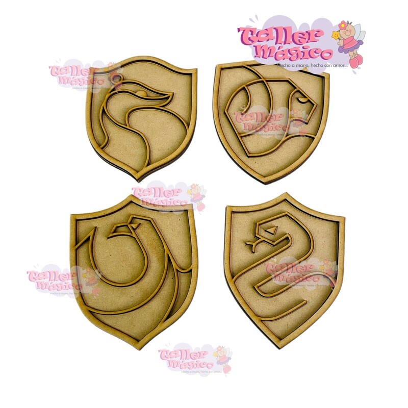 ESCUDOS CASAS HARRY  VITRAL