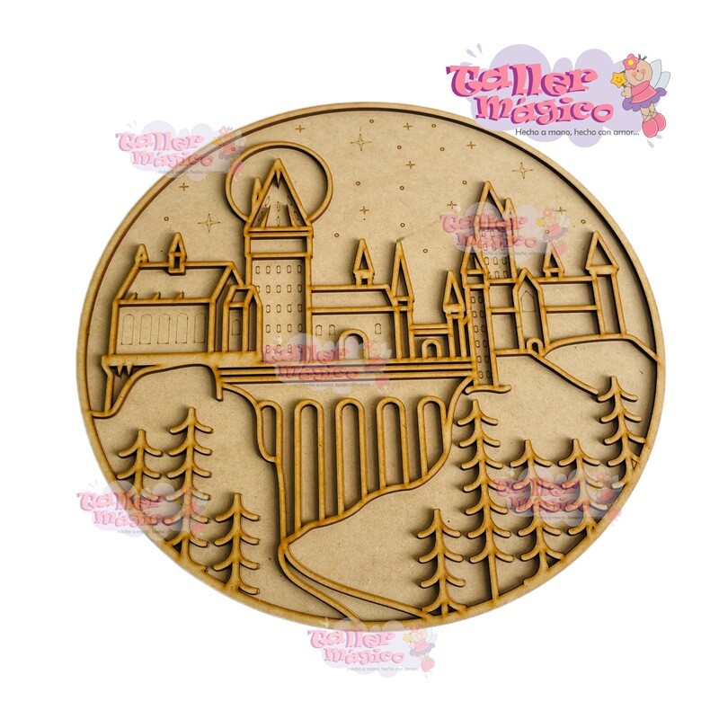 HARRY VILLA HOGWARTS VITRAL