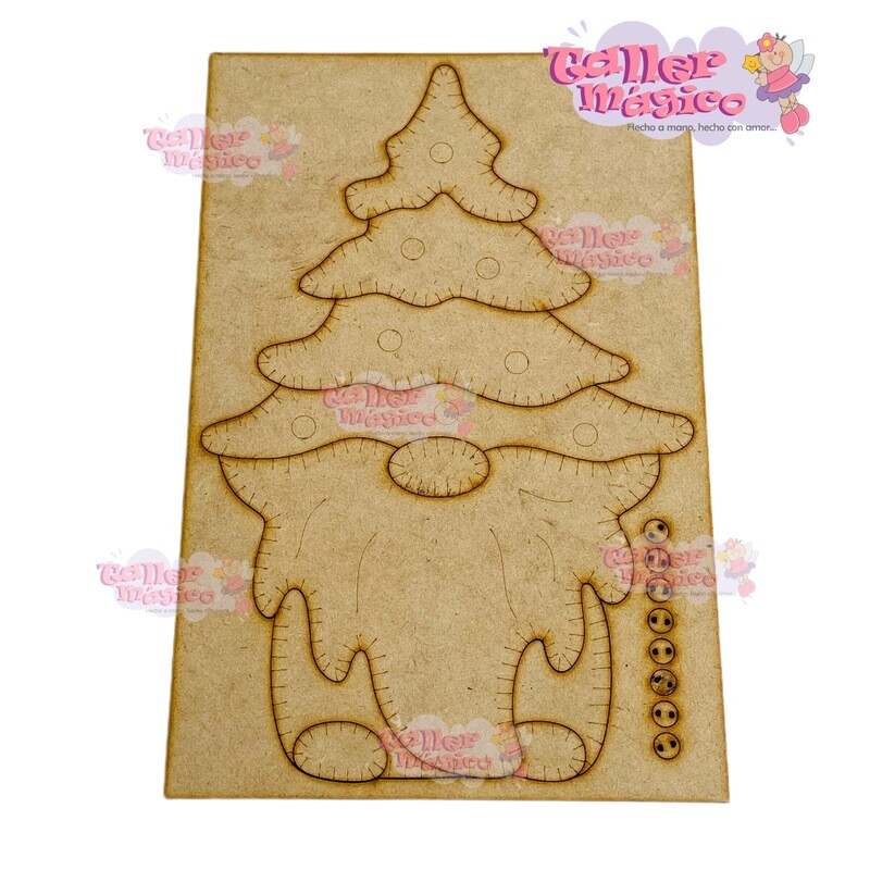 GNOMO ARBOL ROMPECABEZAS 25CM