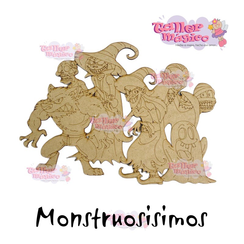 MONSTRUOSISIMOS 35CM