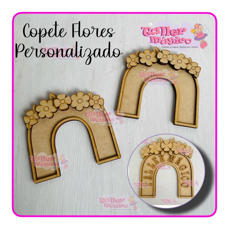 COPETE PARA TRAJINERA CON NOMBRE