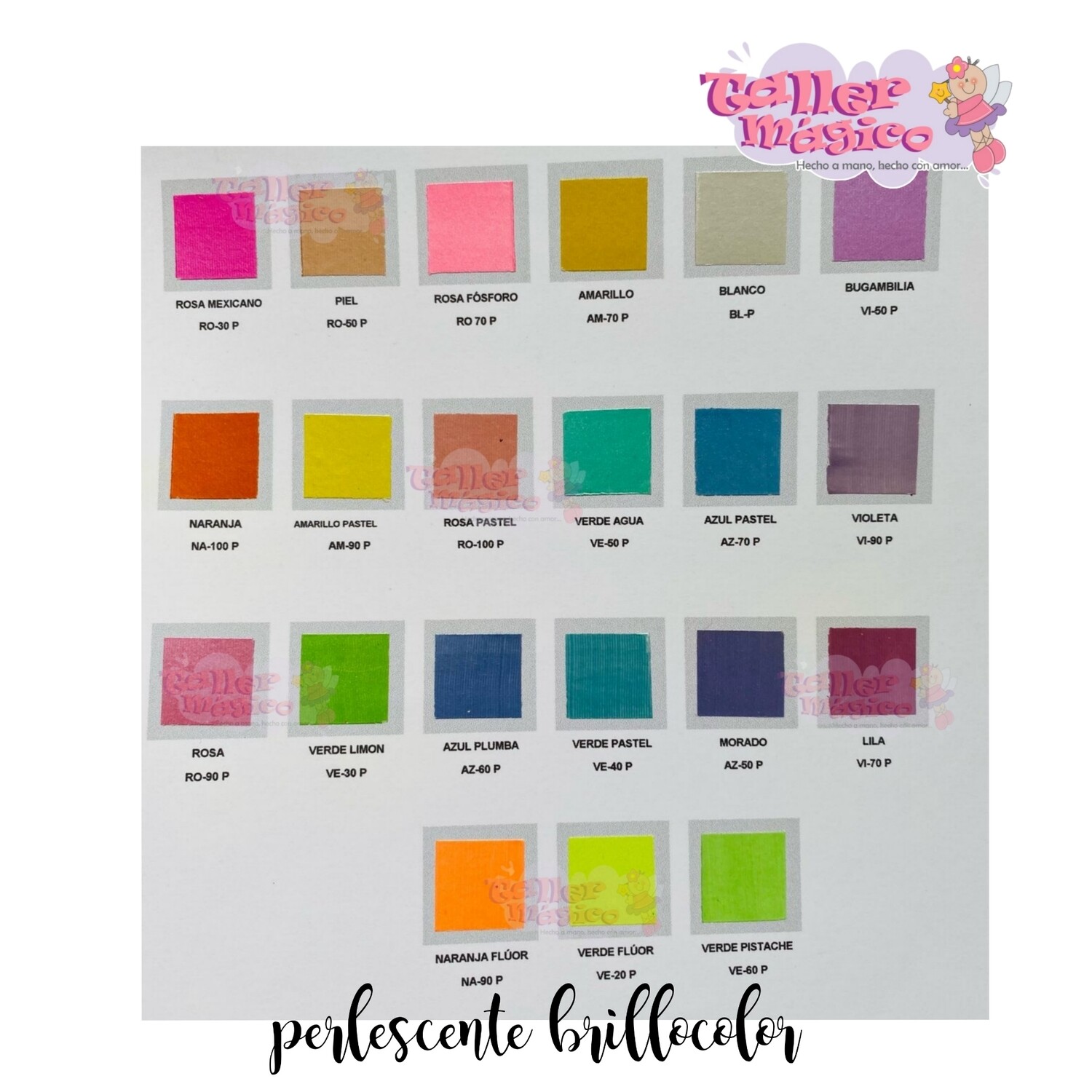 GAMA PERLESCENTE BRILLOCOLOR (21 PZAS)