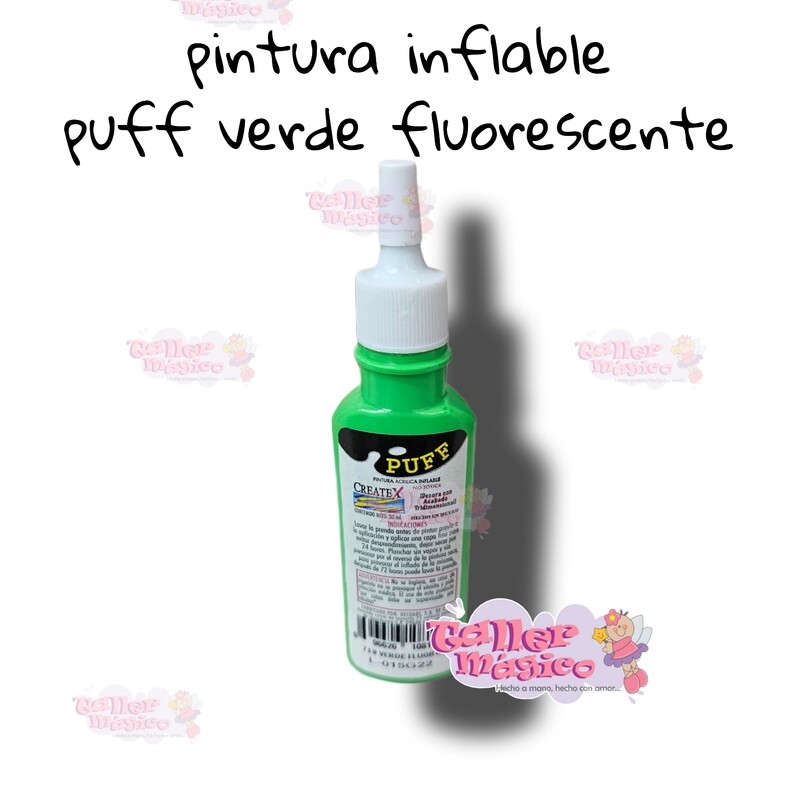 PUFF VERDE FLUORESCENTE