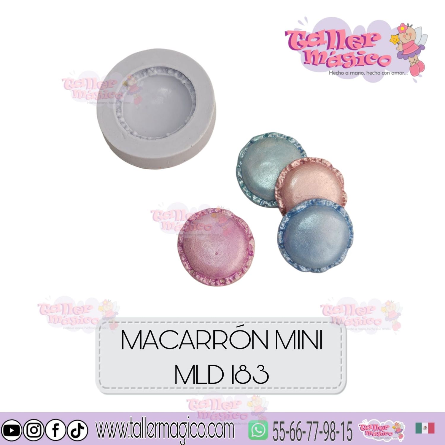 MOLDE MACARON MINI