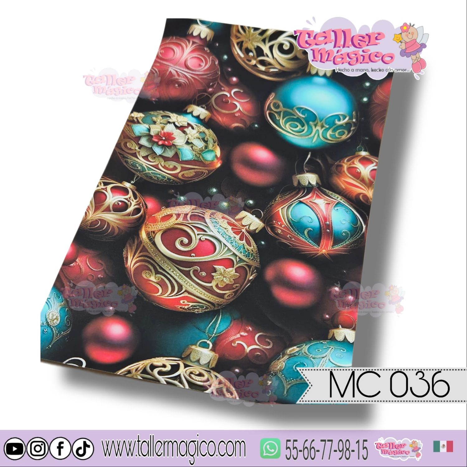 CROMO ESFERAS METALICAS MC 015