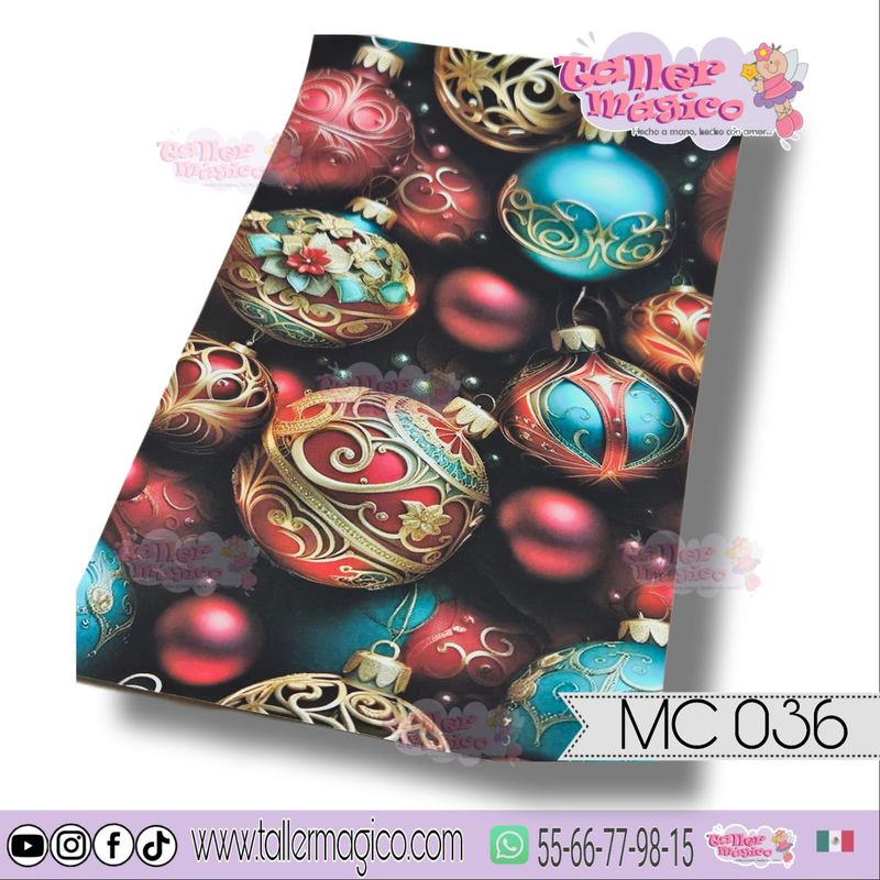 CROMO ESFERAS METALICAS MC 015