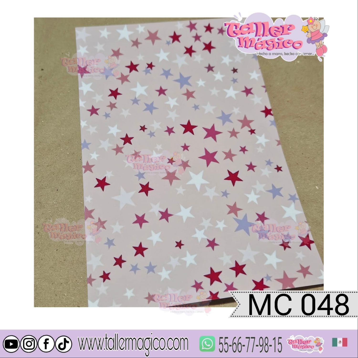 CROMO FONSO ESTRELLADO ROSAS MC 048