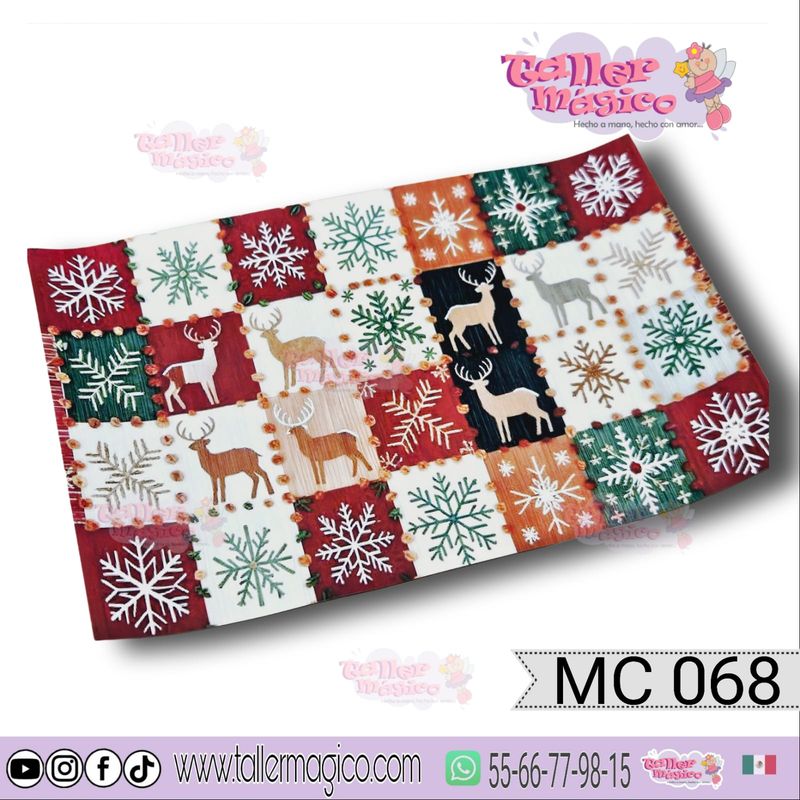 CROMO PARCHES RENO NAVIDEÑO MC 068