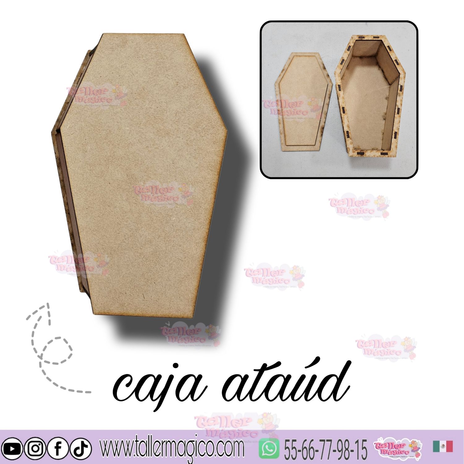 CAJA ATAÚD CHICO