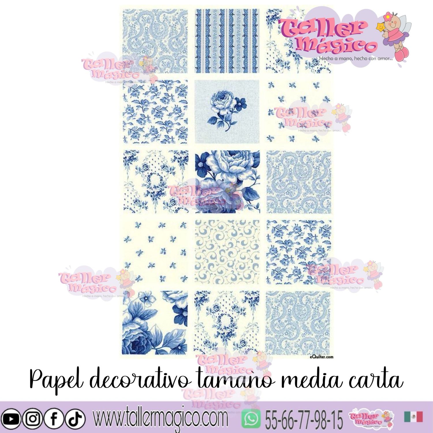 CROMO “MIX AZUL”