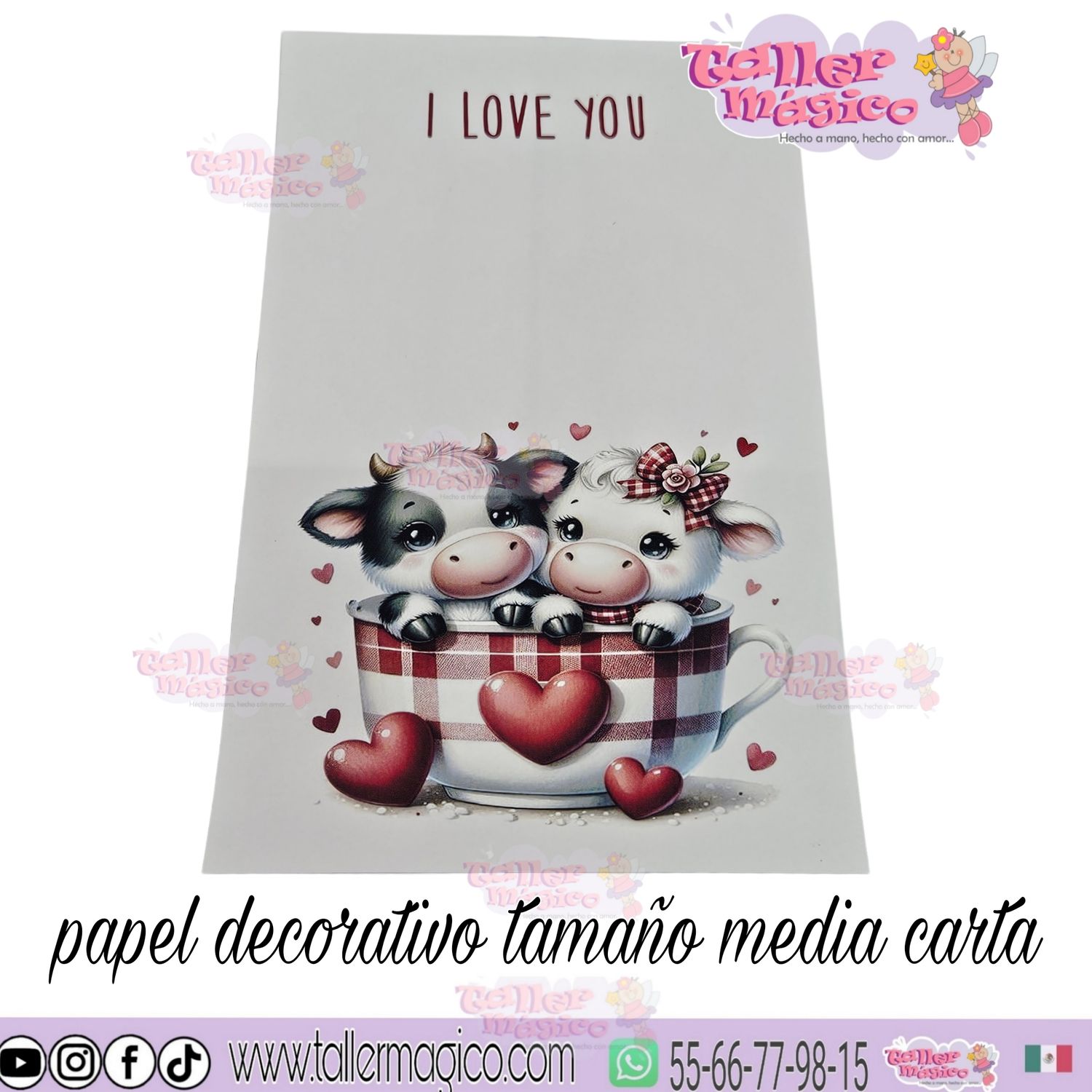 CROMO &quot;VAQUITAS DEL AMOR&quot;
