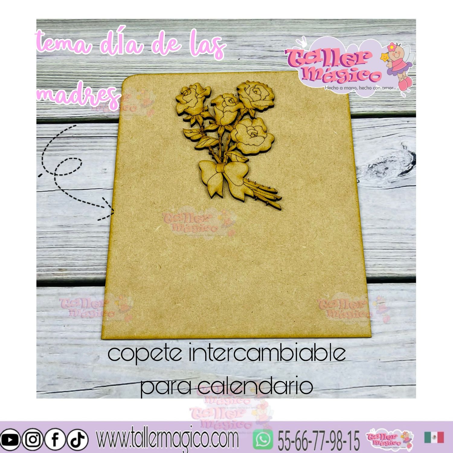 COPETE CALENDARIO “DÍA DE LA MADRE”
