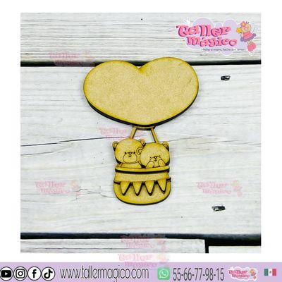 GLOBO DEL AMOL OSITOS LISO GLOBO DEL AMOL OSITOS LISO