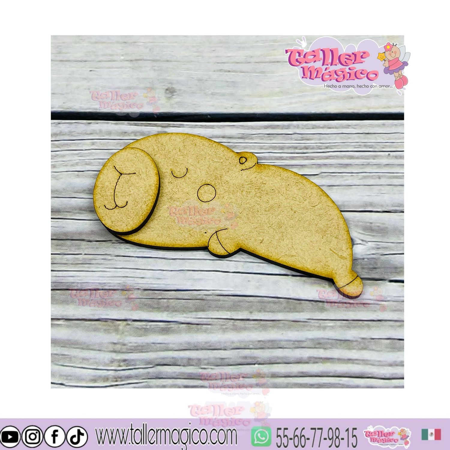 CAPIBARA DORMIDITO LISO