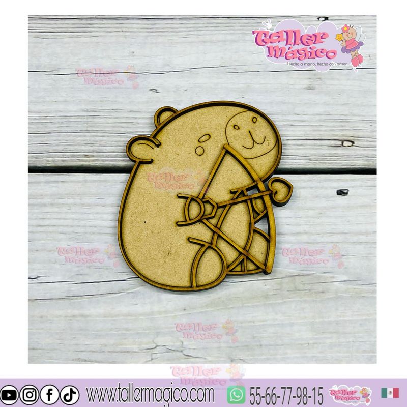CAPIBARA CUPIDO VITRAL
