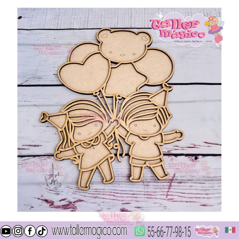 NENES TIERNOS 30CM VITRAL