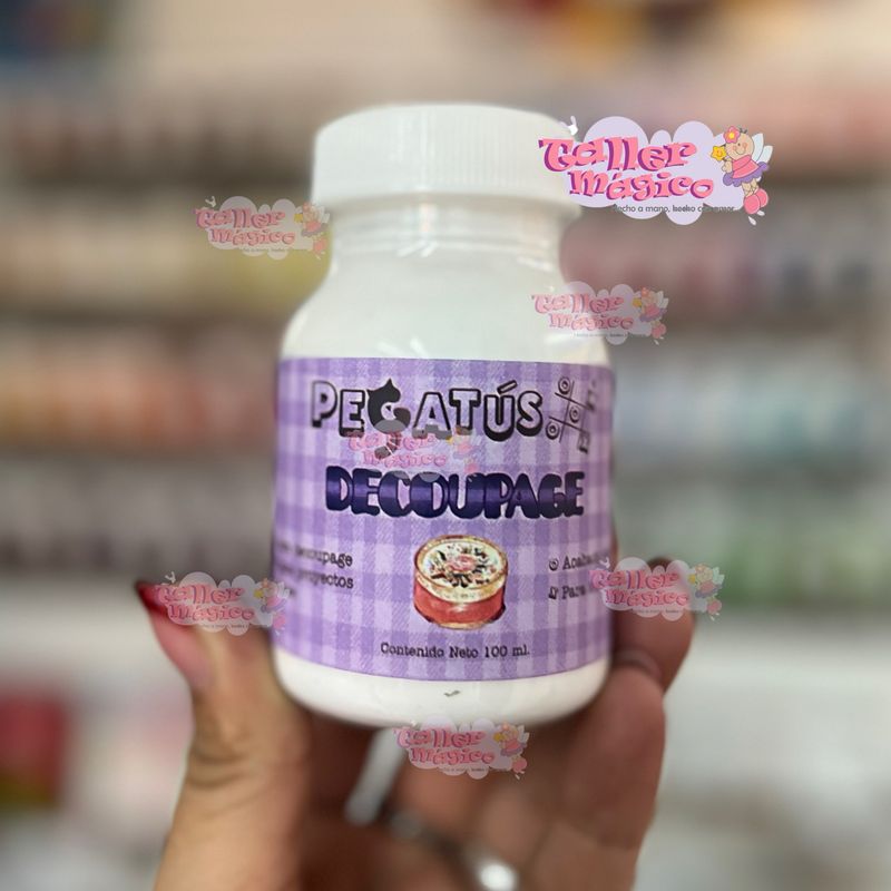 PEGAMENTO PARA DECOUPAGE PEGATUS 100ml