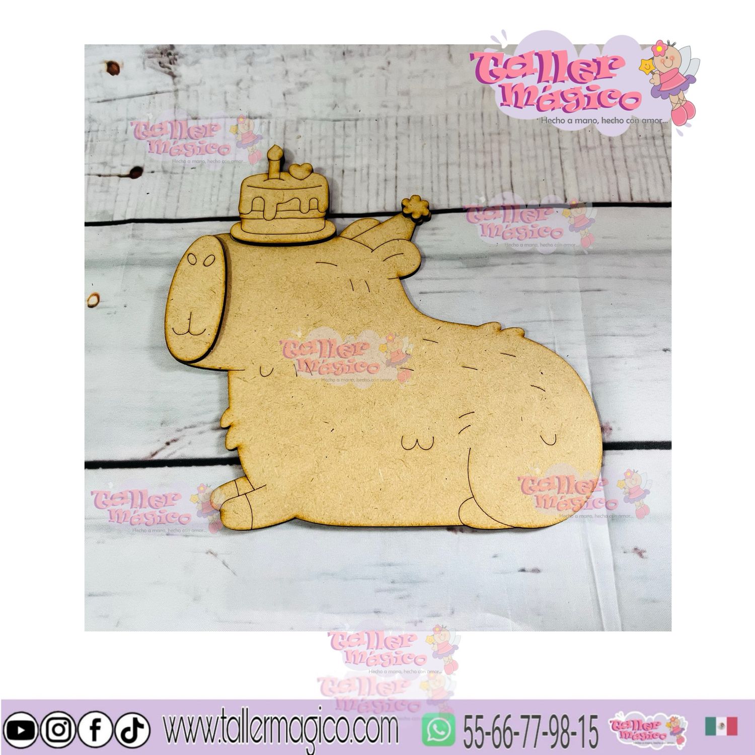 CAPIBARA PASTEL LISO