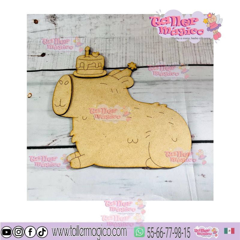 CAPIBARA PASTEL LISO