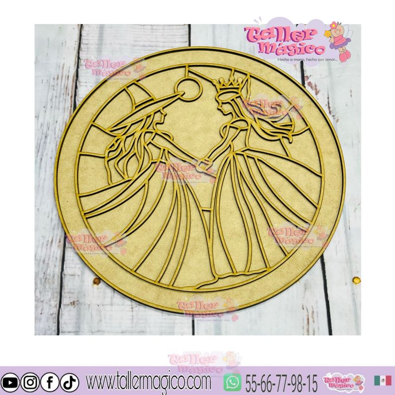 CIRCULO WICKED PRINCESA 30CM