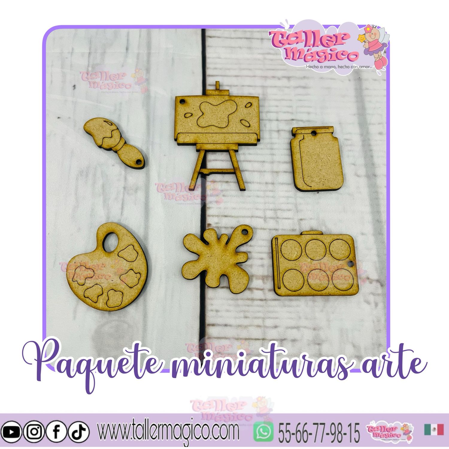 PAQUETE MINIATURAS ARTE