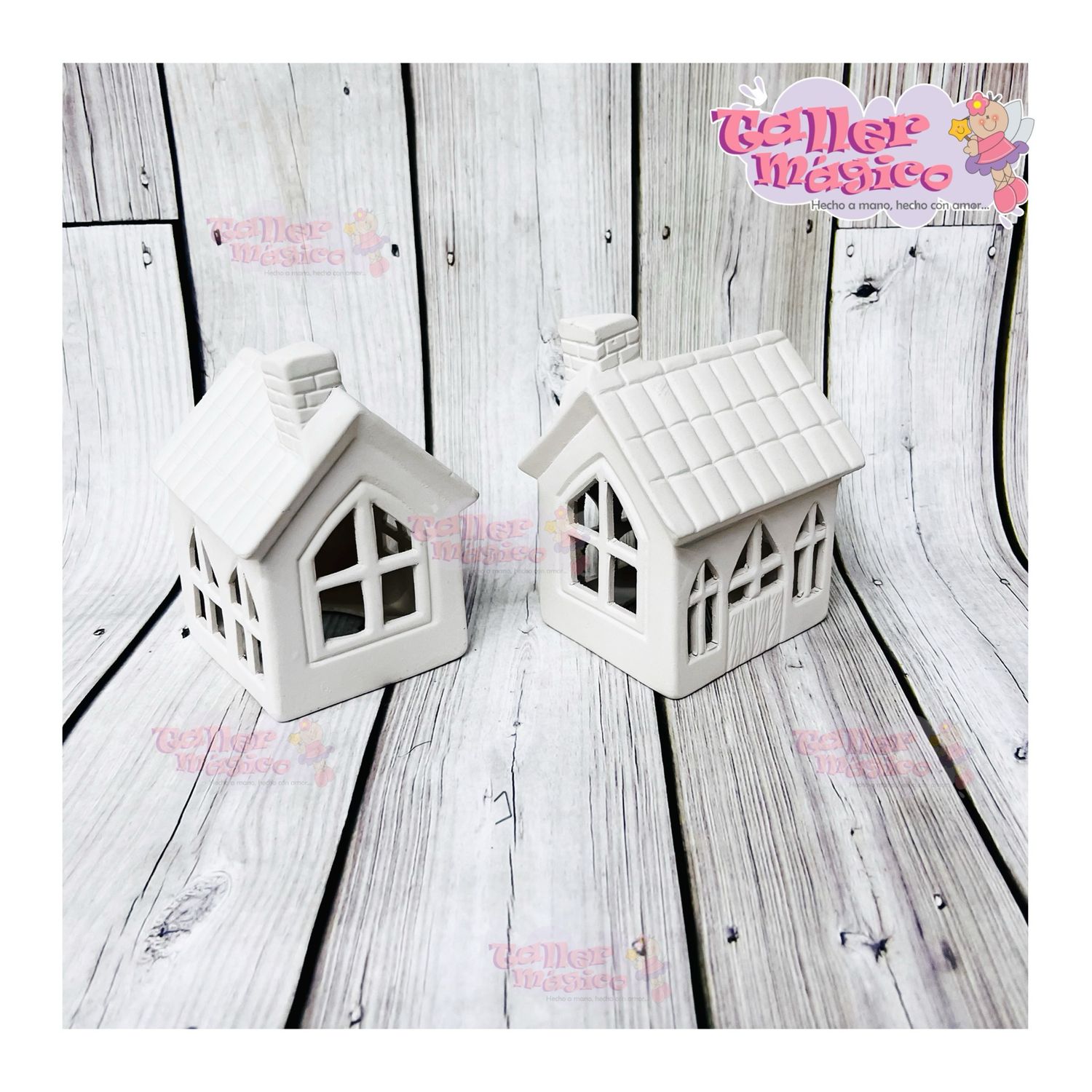 CASITA VENTANAS Y CHIMENEA