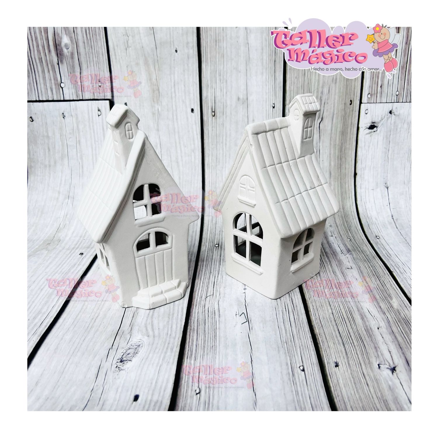 CASITA ESCALÓN Y CHIMENEA