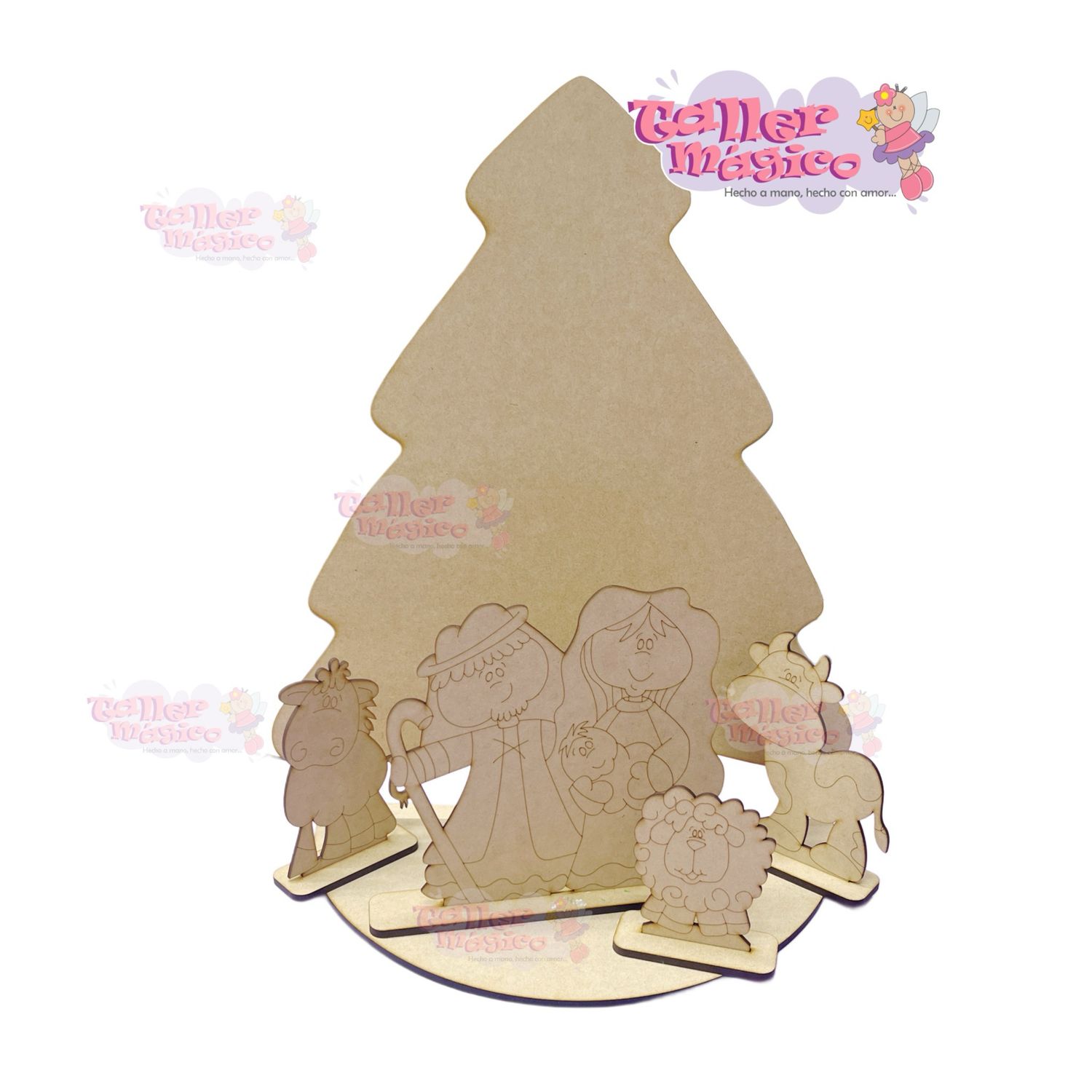 NACIMIENTO CON ÁRBOL 50cm