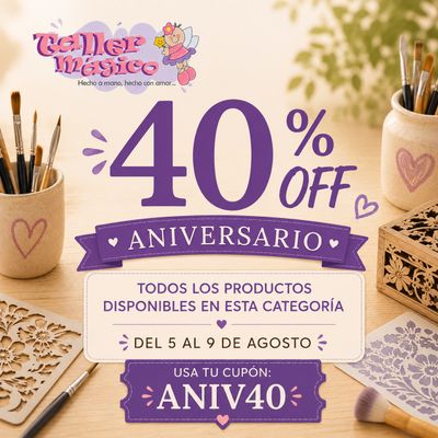 ARTICULOS CON EL 40% DE DESCUENTO