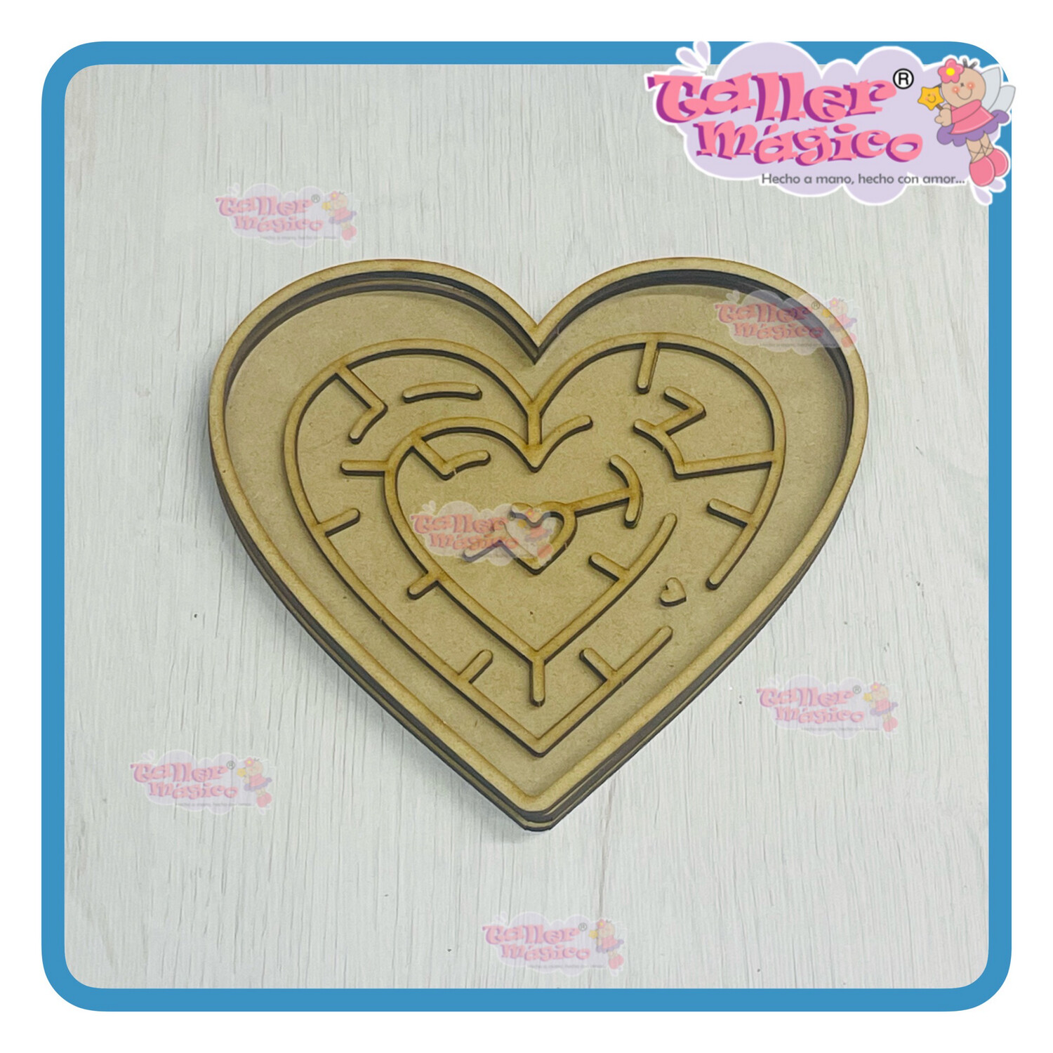 SHAKER LABERINTO CORAZÓN 15cm SHAKER LABERINTO CORAZÓN 15cm