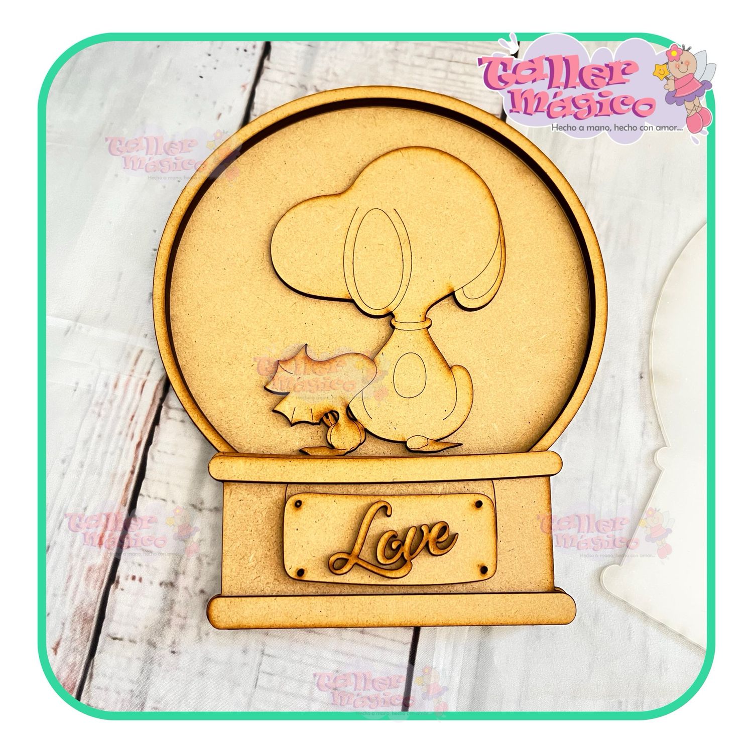 ESFERA CON ACRÍLICO SNOO-PY AMIGO