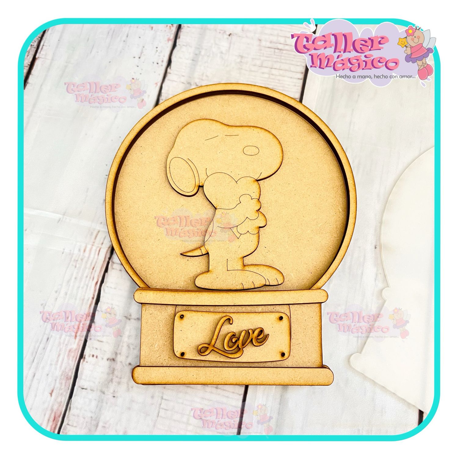 ESFERA CON ACRÍLICO SNOO-PY LOVE