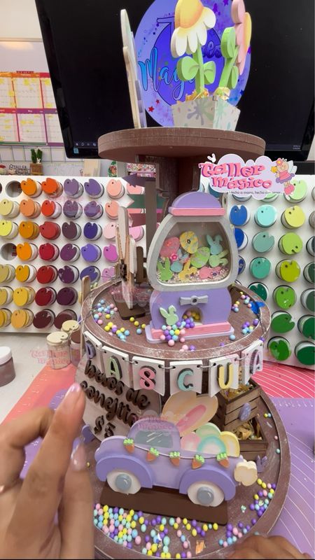 CHAROLA ESCALONADA PASCUA EN ESPAÑOL CHAROLA ESCALONADA PASCUA EN ESPAÑOL