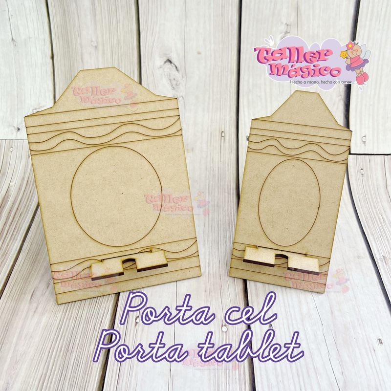 PORTA CEL PORTA TABLET CRAYOLA