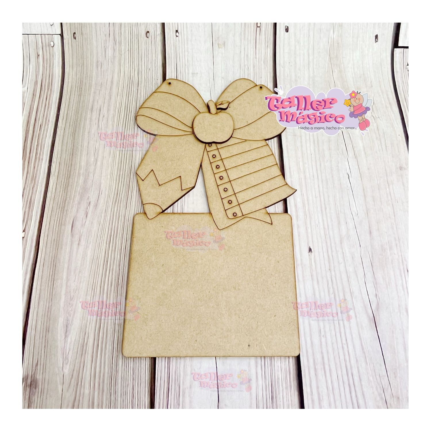 PORTA NOTAS MOÑO ESCOLAR