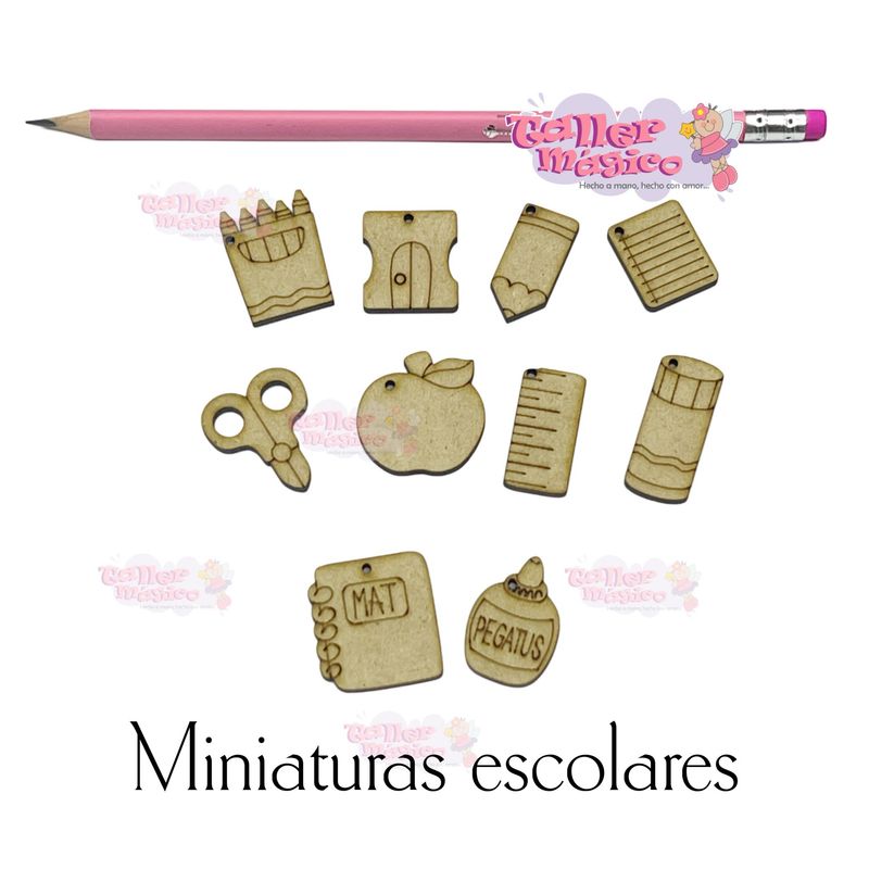 MINIATURAS ESCOLARES 3cm