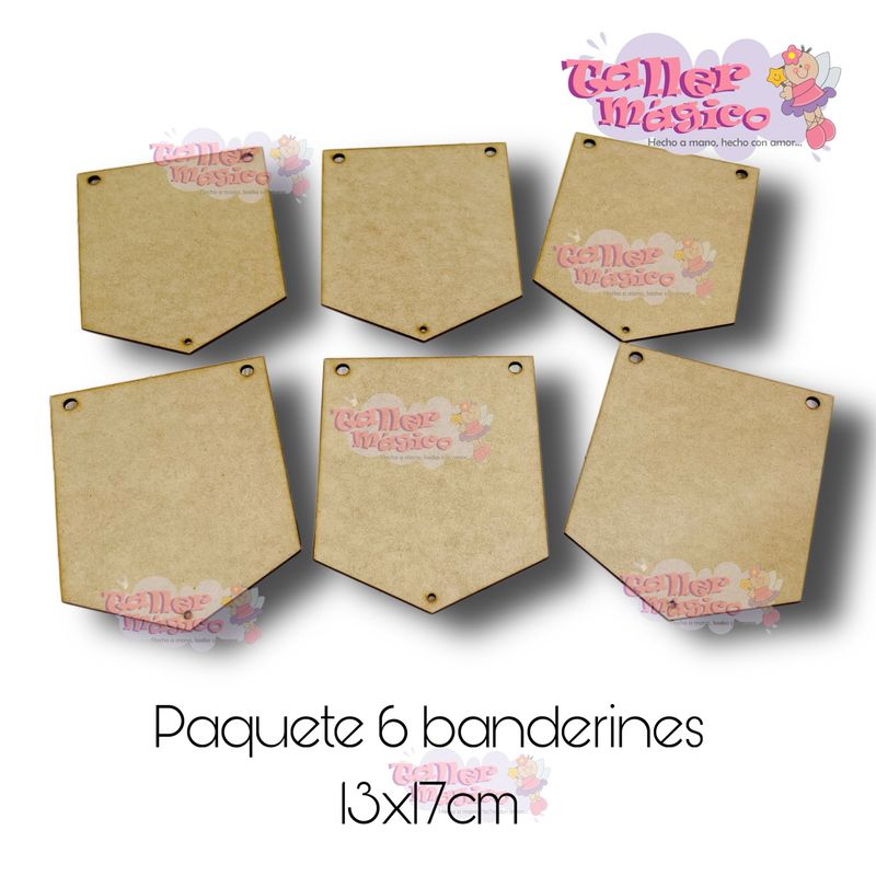 BANDERINES 17x13cm