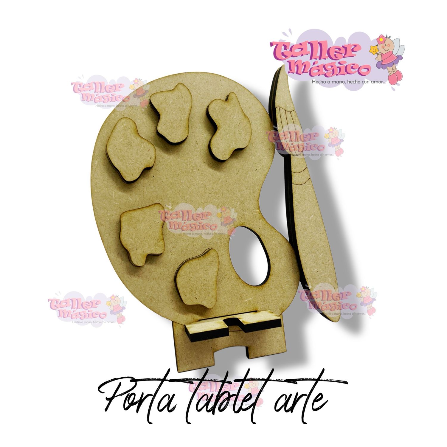 PORTA TABLET GODETE Y PINCEL