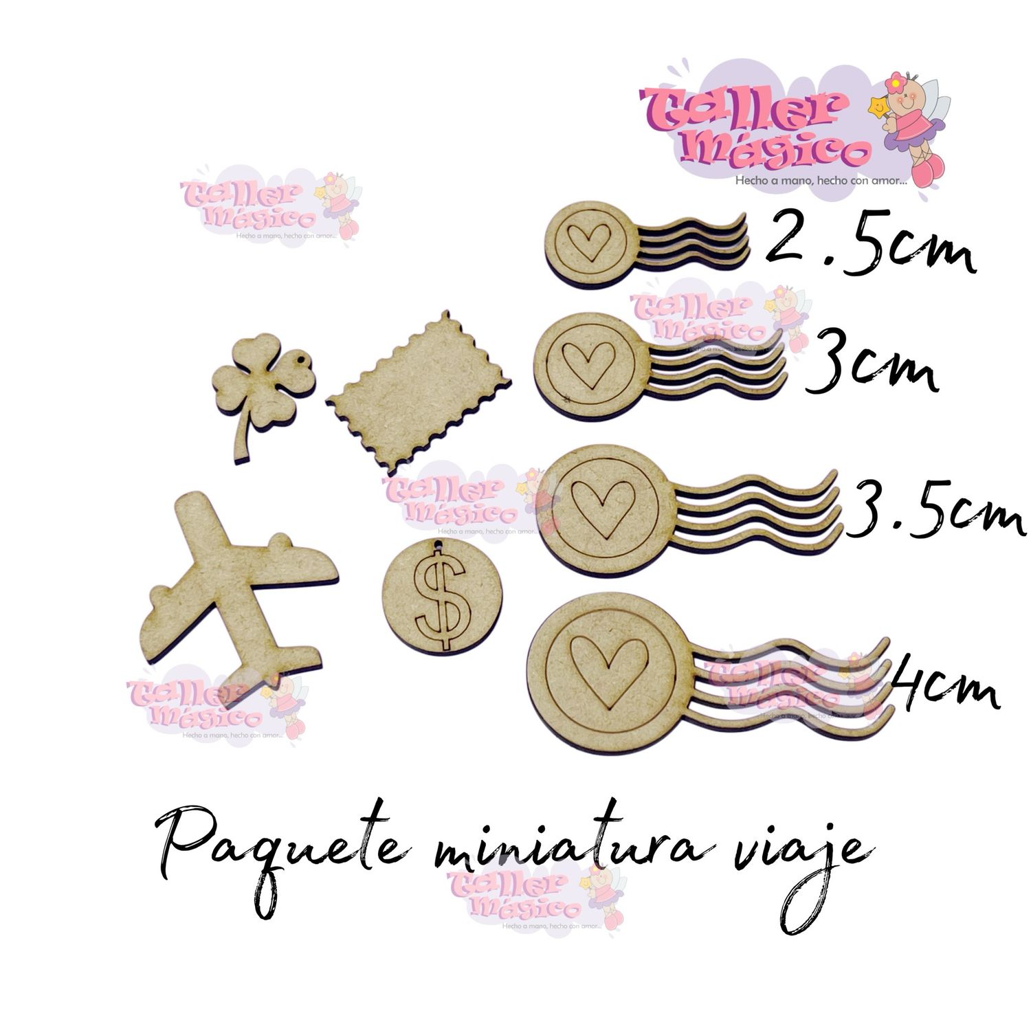 Paquete miniatura viaje