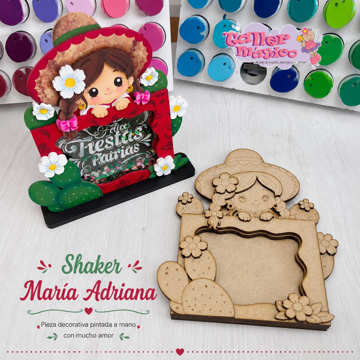 SHAKER MARÍA ADRIANA 22cm SHAKER MARÍA ADRIANA 22cm