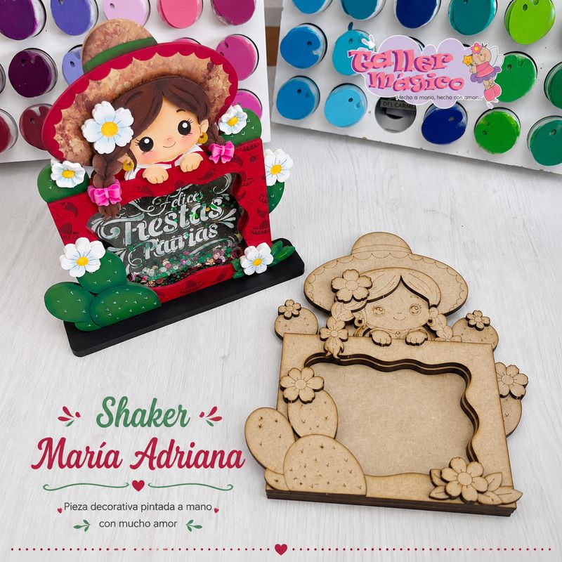 SHAKER MARÍA ADRIANA 22cm SHAKER MARÍA ADRIANA 22cm