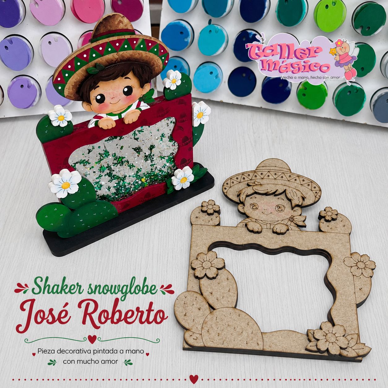 SHAKER SNOWGLOBE JOSÉ ROBERTO