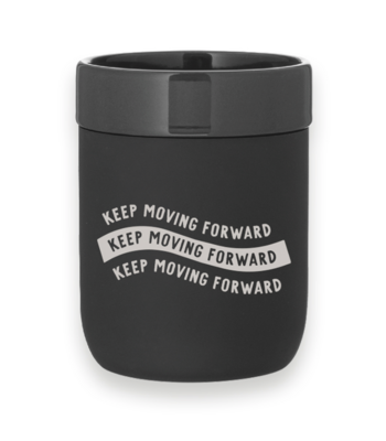 Keep Moving Forward Stoneware Mug